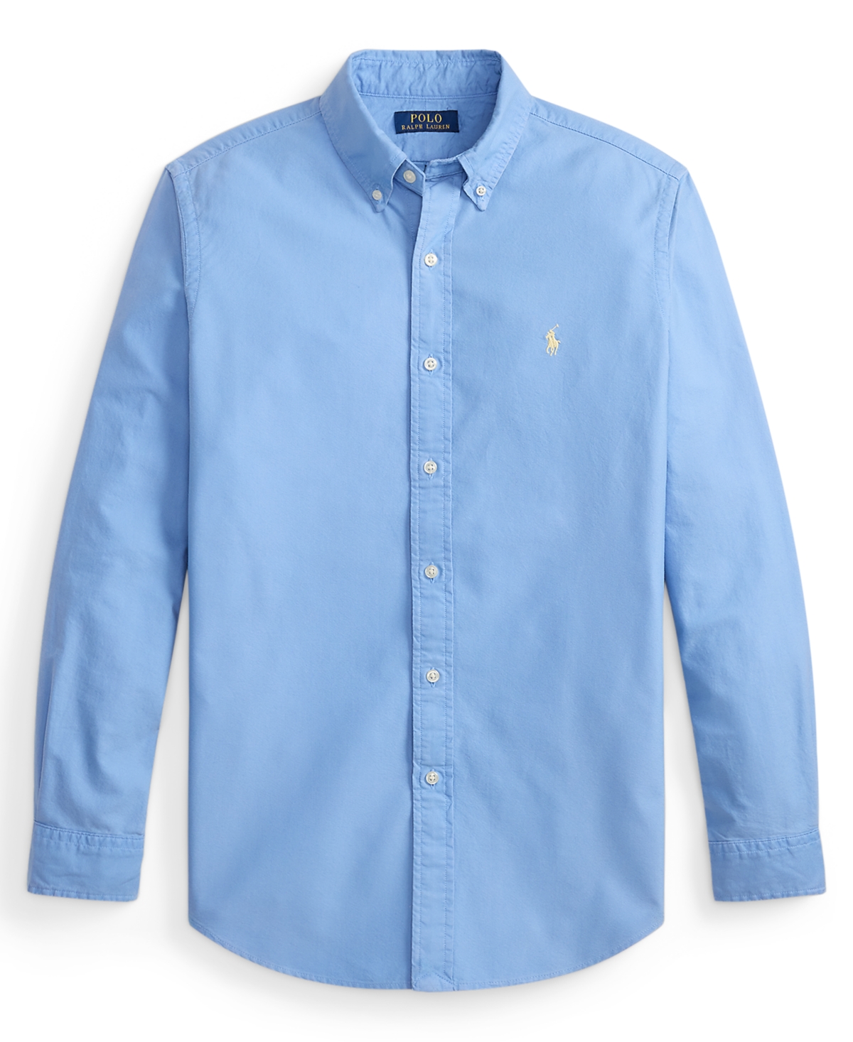 Polo Ralph Lauren Classic Oxford Button-down Shirt In Blue