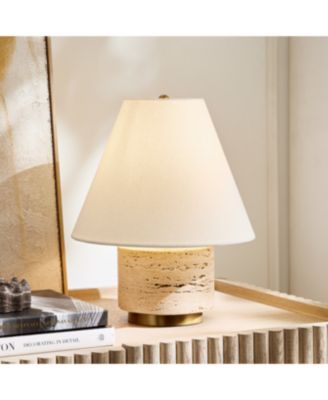 Arden Travertine Table Lamp