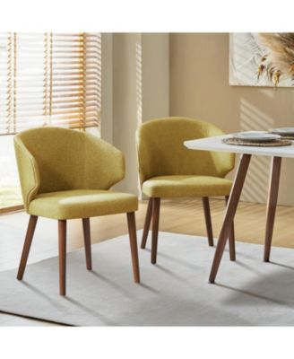 Mid-century Modern Upholstered Dining Chair