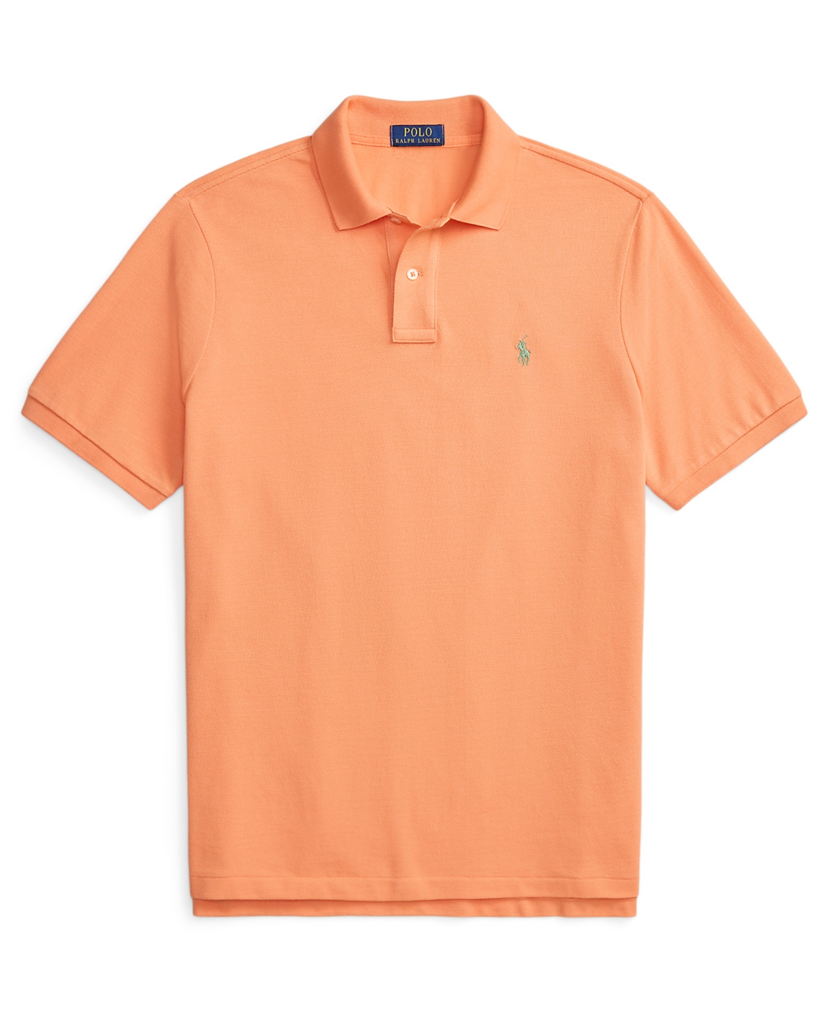 Polo Ralph Lauren The Iconic Mesh Polo Shirt In Orange