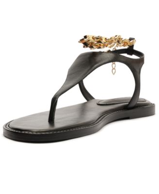 Women's Lys Round Toe Flat Sandals