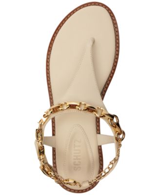 Women's Lys Round Toe Flat Sandals