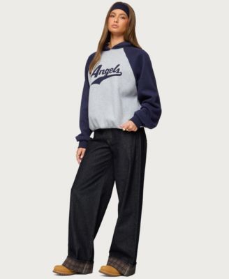 Women's Angels Raglan Oversized Hoodie