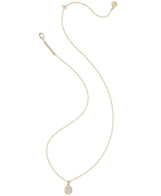 Daphne Crystal Frame Short Pendant Necklace