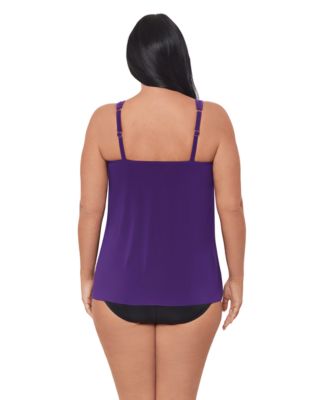 Plus Size Mirage Tankini Top 