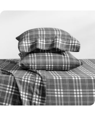 Printed Cotton Flannel Sheet Set