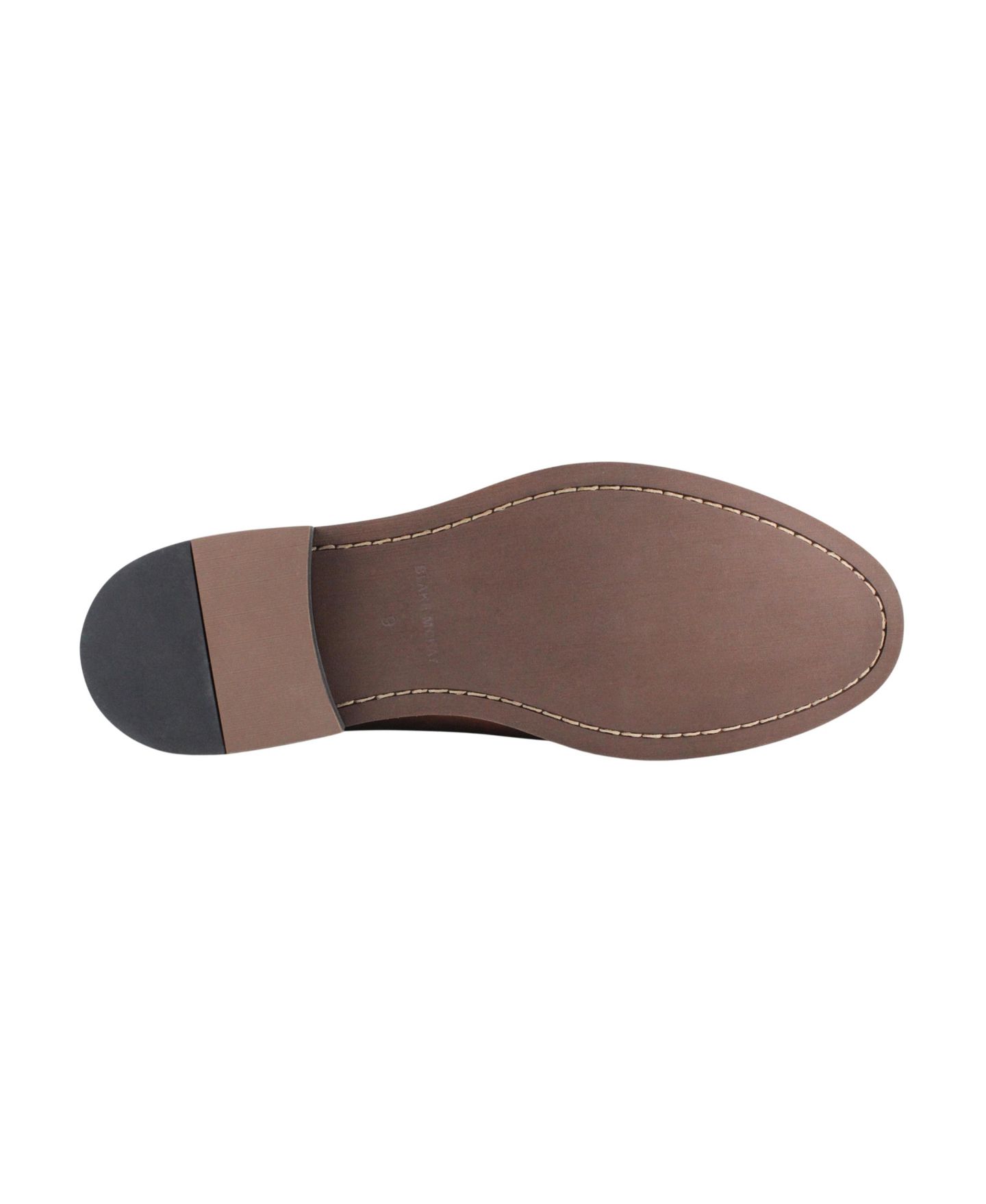 Мужское платье Blake McKay Hudson Dress Casual Lace-Up Plain Toe Leather Shoes, цвет: Рыжевато-коричневый — фото 4
