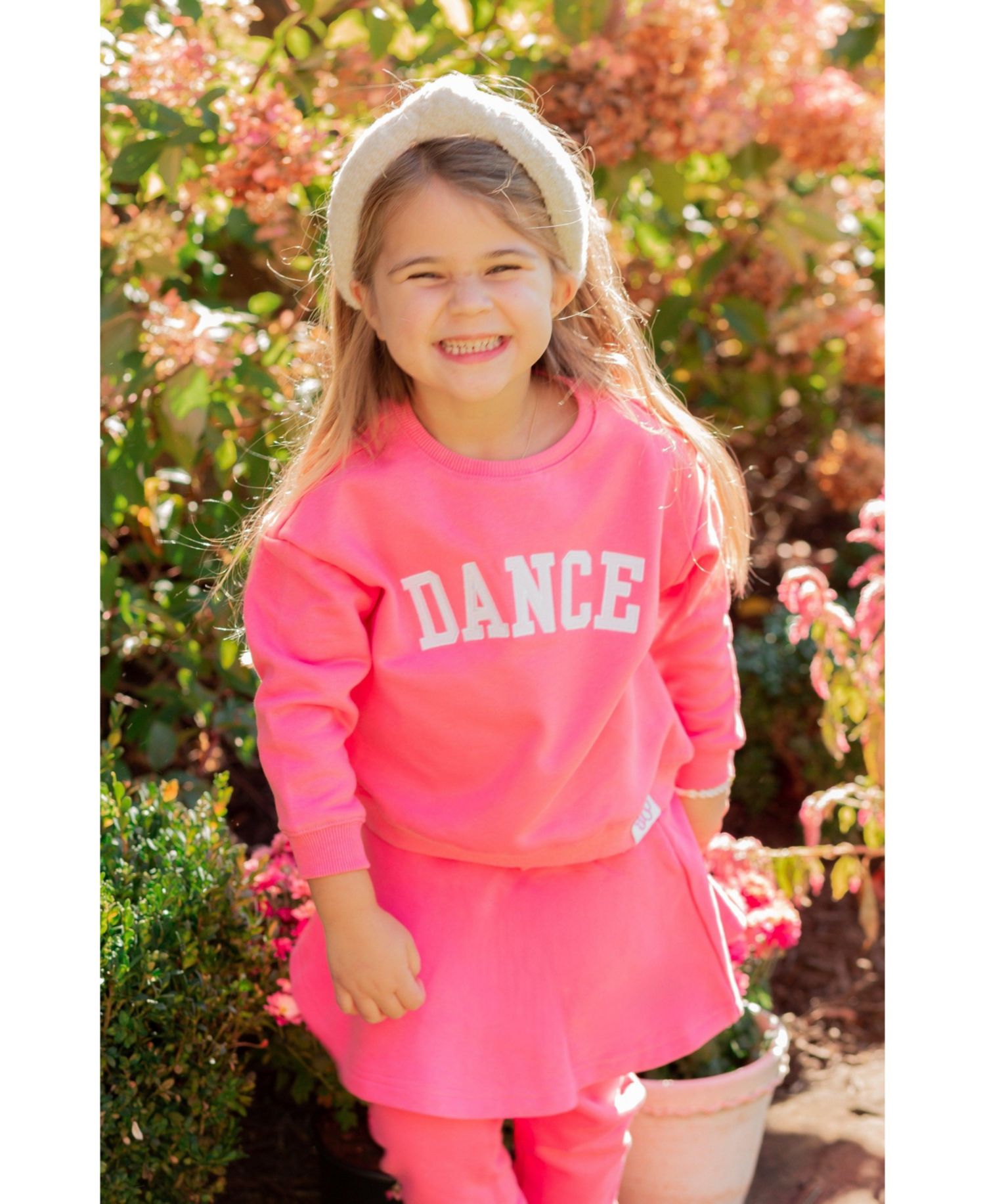 Baby Girls Skirted Bow Joggers
