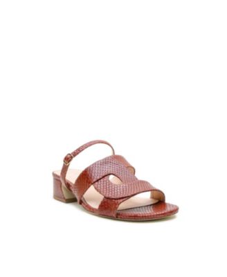 Women's Twiggy Brown Snake Customizable Loop Sandal
