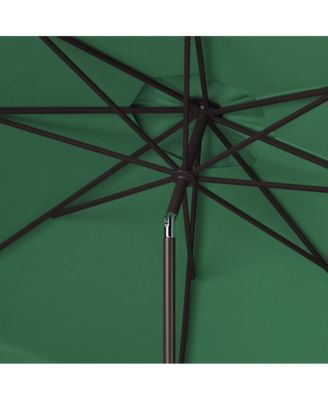 Venice Single Scallop 9Ft Crank Outdoor Push Button Tilt Umbrella
