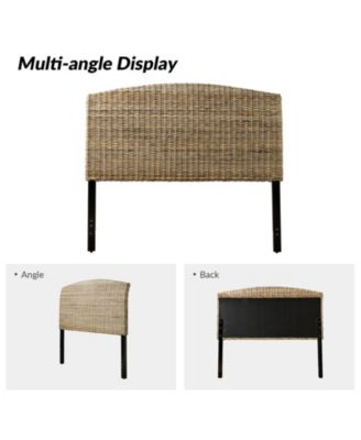 Albira Tropical Kubu wood Full Headboard with NC Finish