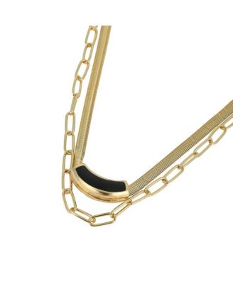 Women's The Sylvan-Snakechain Multi-Layer Necklace - California Gold