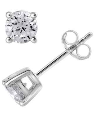 Diamond Stud Earring (5/8 ct. t.w.) in 14k White Gold
