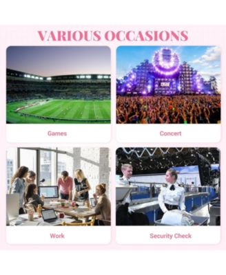 Mini Clear Backpack Small Pink Kids Girls