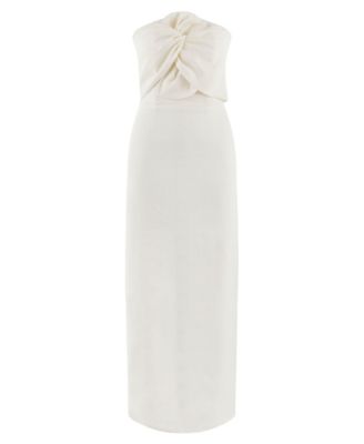 Women's Alaia Linen Twist Maxi Dress