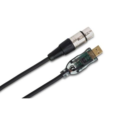 10' (3m) Tracklink Microphone XLR Female to USB Interface Cable