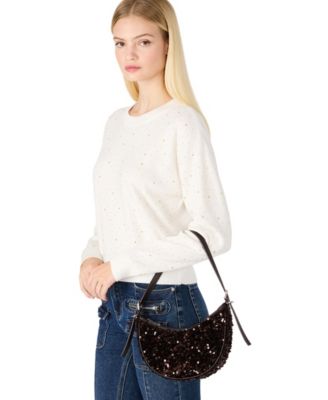 Dari Sequin Crescent Small Bag