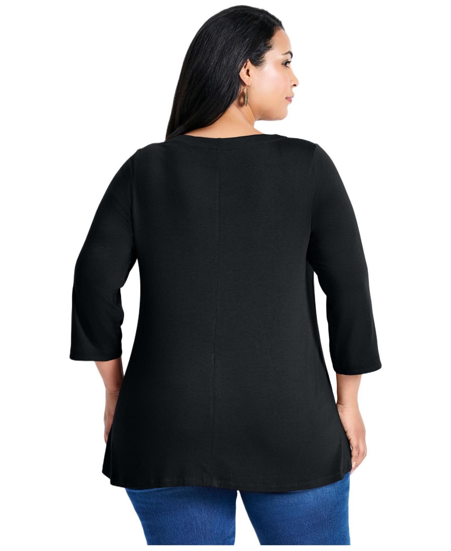 Women's Sabrina Button Detail Top