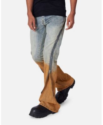Men's D519 Zipper Flare Denim Jeans