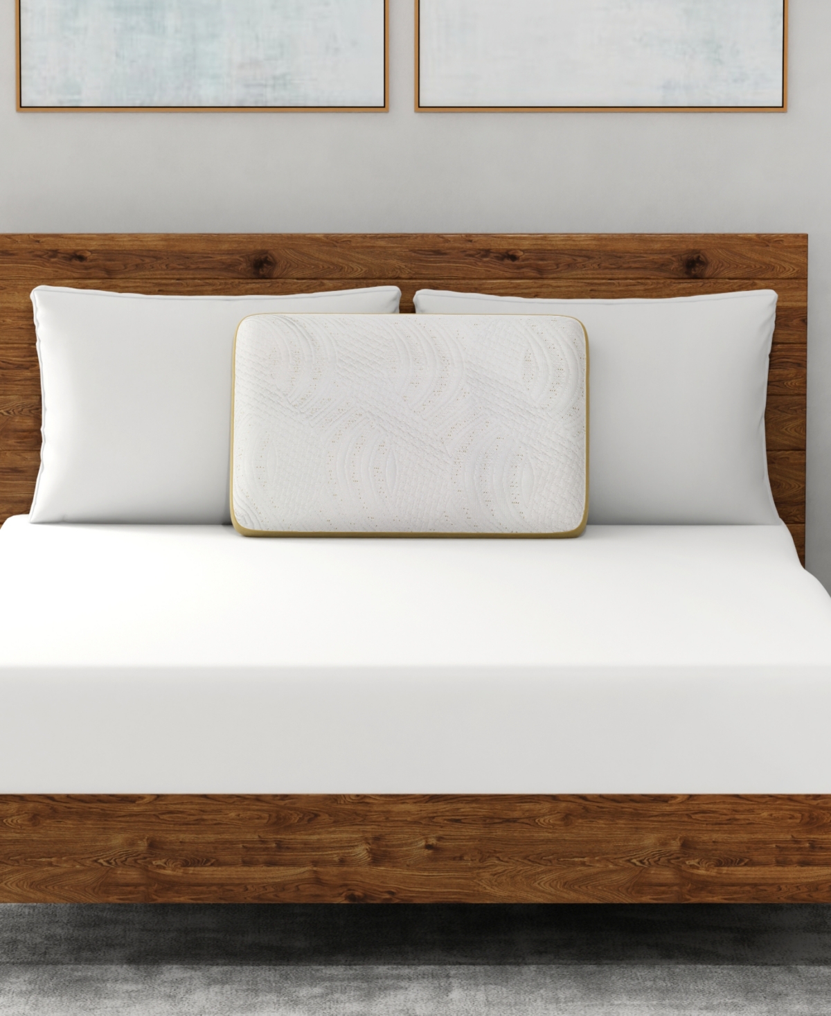 ProSleep Beautifully Cool Supreme Cooling Comfort Gusseted Gel-Infused Memory Foam Pillow