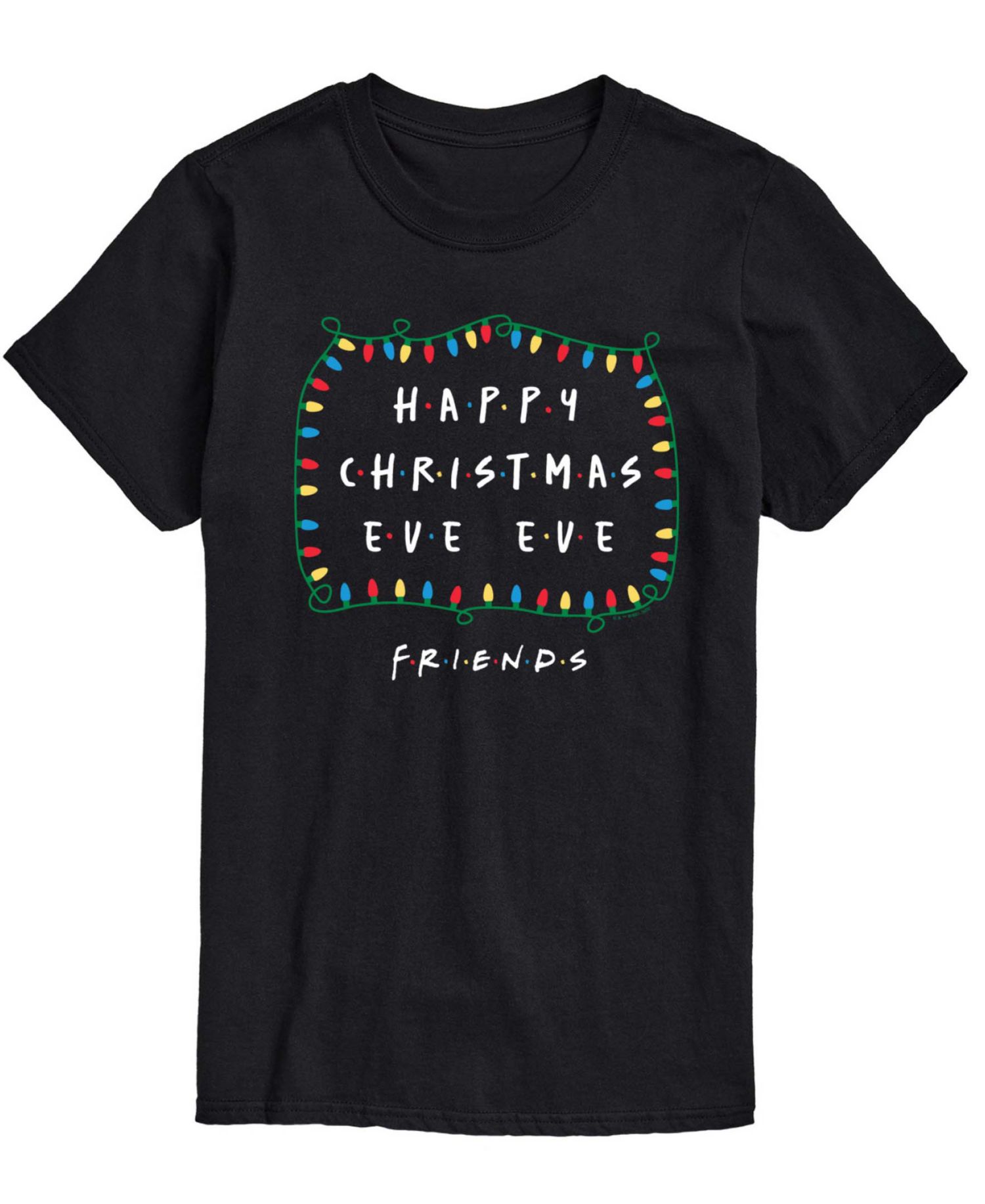 Men's Crewneck Christmas Graphic T-Shirt
