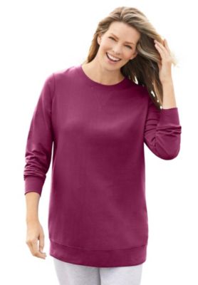 Plus Size Within Fleece Sweatshirt.