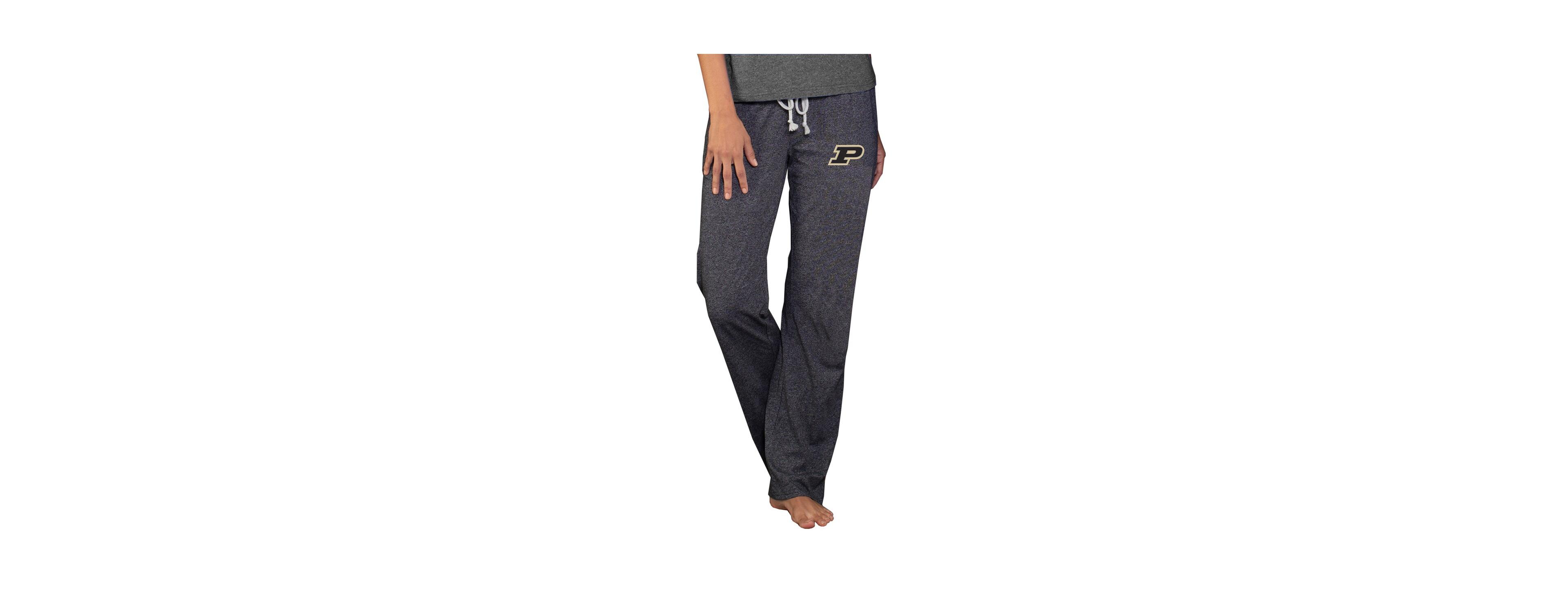 Concepts Sport Women's Charcoal Purdue Boilermakers Quest Knit Lightweight Pants