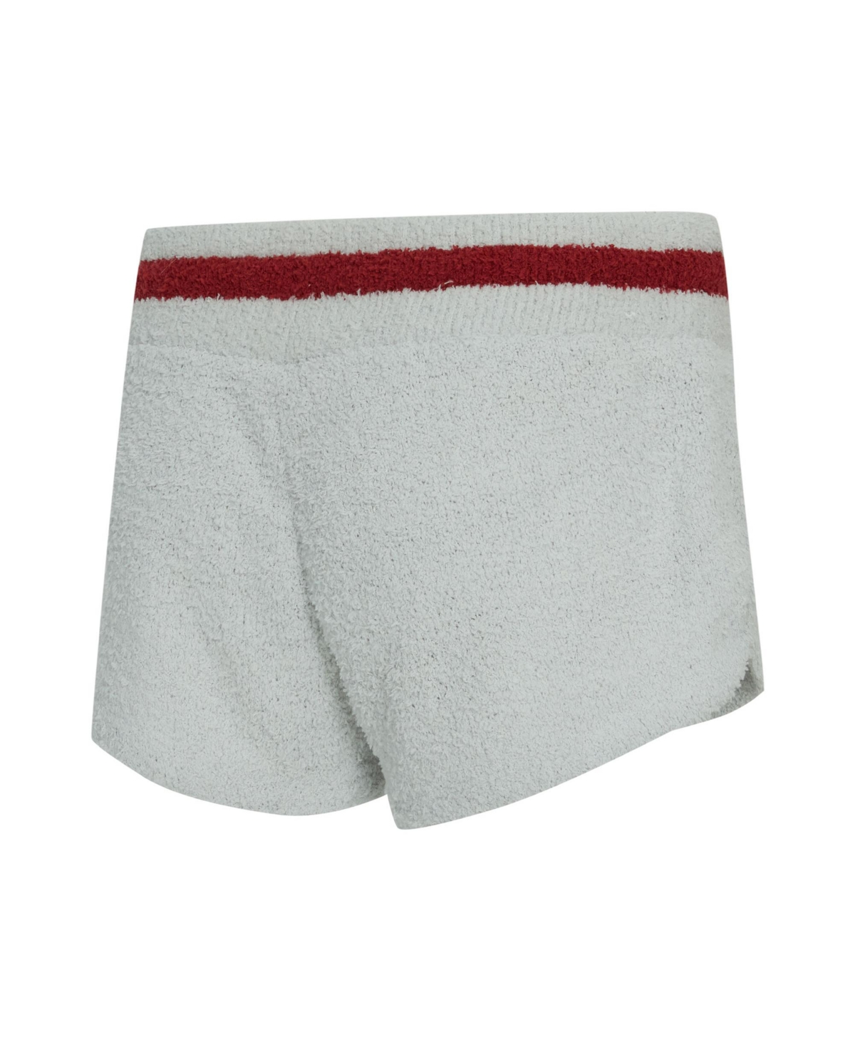 Concepts Sport Women's 2-piece Gray/garnet South Carolina Gamecocks Whitley Long Sleeve Hoodie Top And Shorts Set In Gray