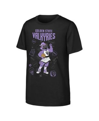 Outerstuff - Big Boys and Girls Black Golden State Valkyries Iconic T-Shirt