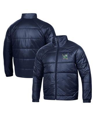 Under Armour - Men's Navy Notre Dame Fighting Irish Hockey Leprechaun Storm Insulated Full-Zip Jacket