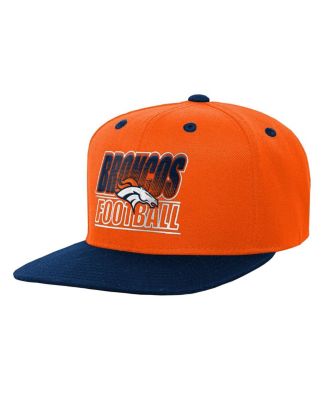 Outerstuff - Big Boys and Girls Orange Denver Broncos Team Gradient Deadstock Snapback Hat