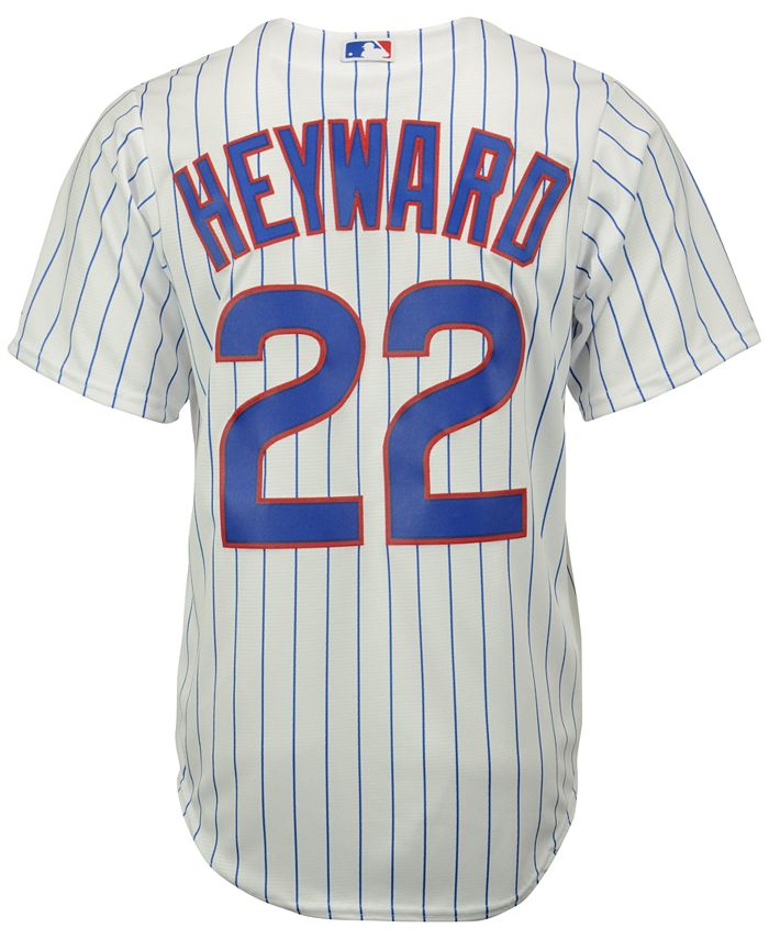 Men's Nike Black/White Chicago Cubs Official Replica Jersey