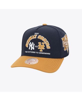 Mitchell & Ness - Men's Navy New York Yankees vs. New York Mets October to Remember Pro Pinch Snapback Hat