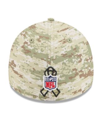 Men's Camo Baltimore Ravens 2025 Salute to Service 39THIRTY Flex Hat