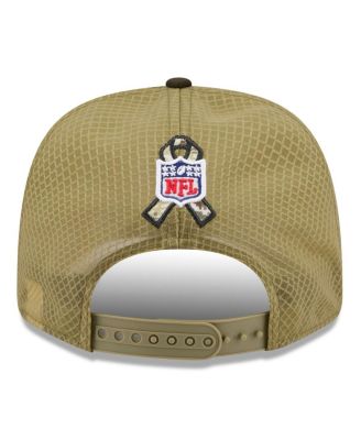 Men's Green Miami Dolphins 2025 Salute to Service 9SEVENTY Adjustable Hat