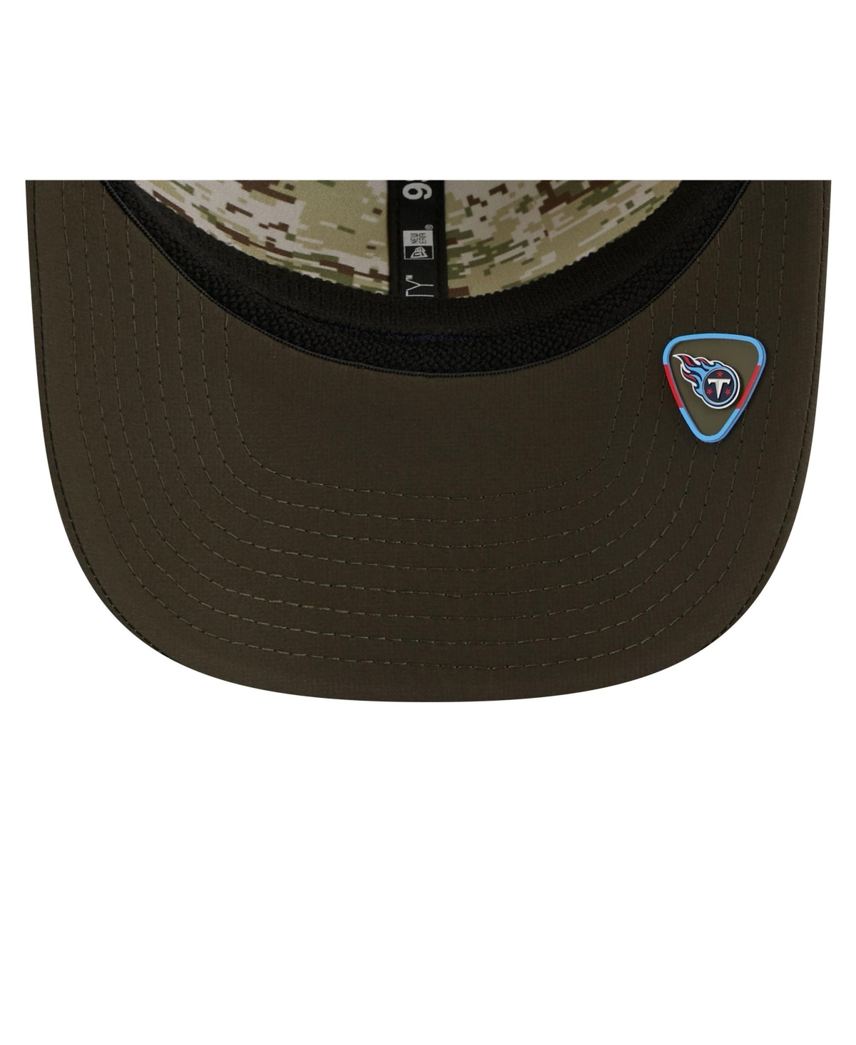 New Era Men's Green Tennessee Titans 2025 Salute to Service 9SEVENTY Adjustable Hat