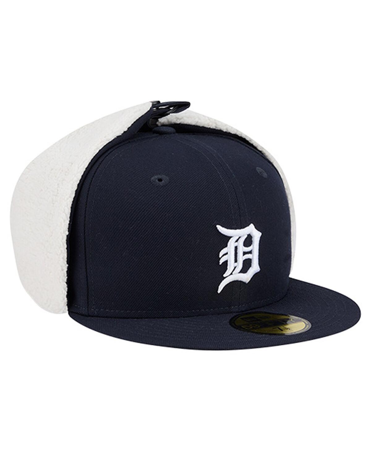 New Era Men's Navy Detroit Tigers Dog Ear Classic 59FIFTY Fitted Hat