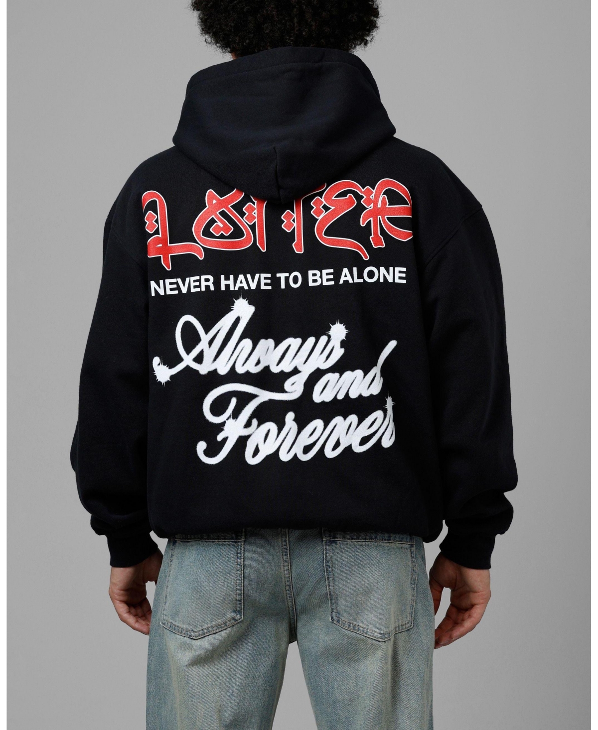 Loiter Men's Always And Forever Zip Hoodie
