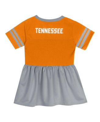 Toddler Tennessee Orange/Gray Tennessee Volunteers Stadium Lights Fashion Jersey Dress