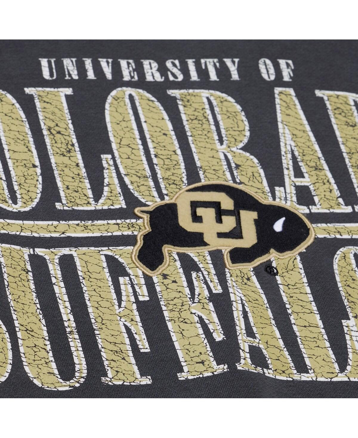 Men's Black Colorado Buffaloes Downtown Fleece Sweatshirt