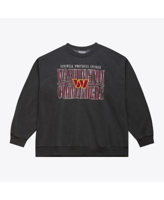 Men's Black Washington Commanders Downtown Collection Fleece Sweatshirt