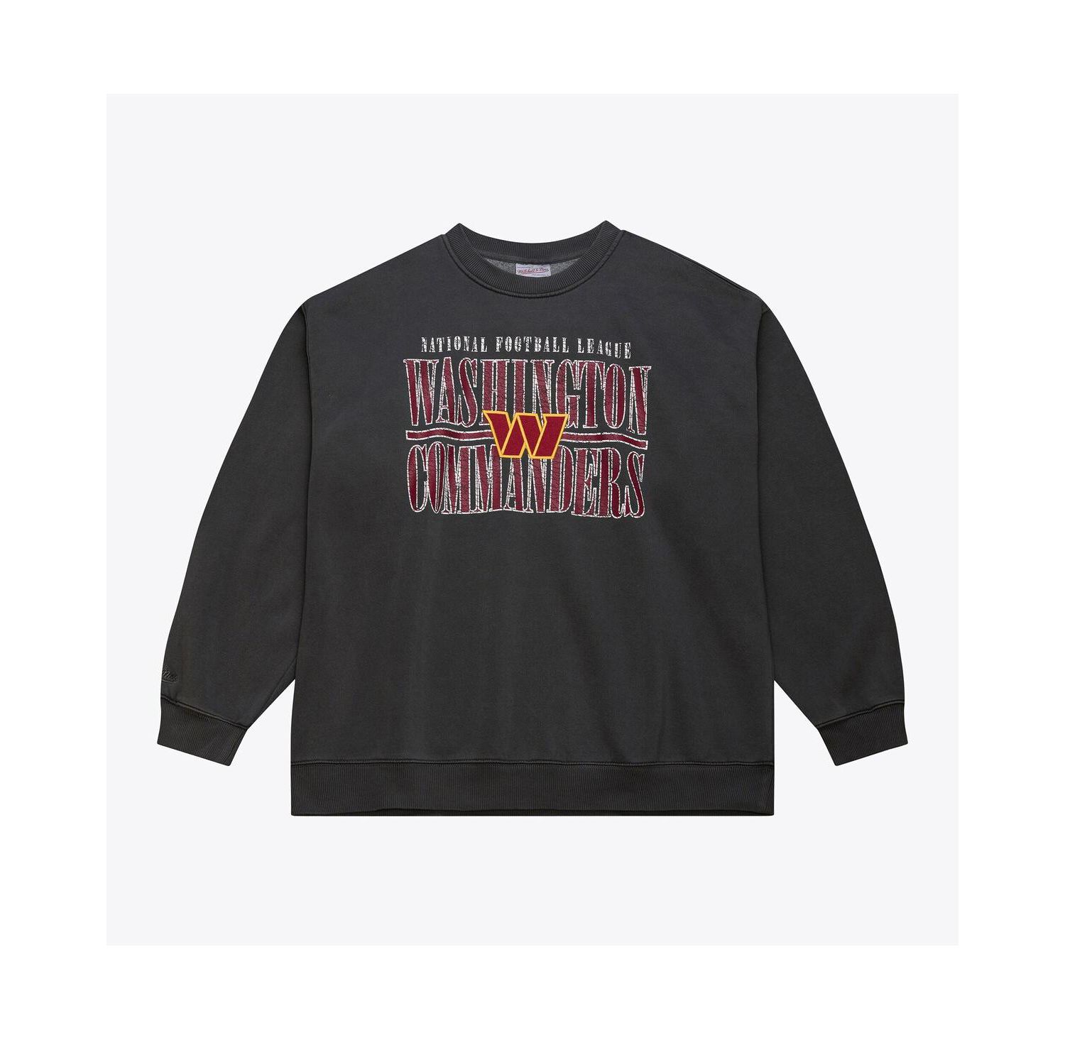 Men's Black Washington Commanders Downtown Collection Fleece Sweatshirt