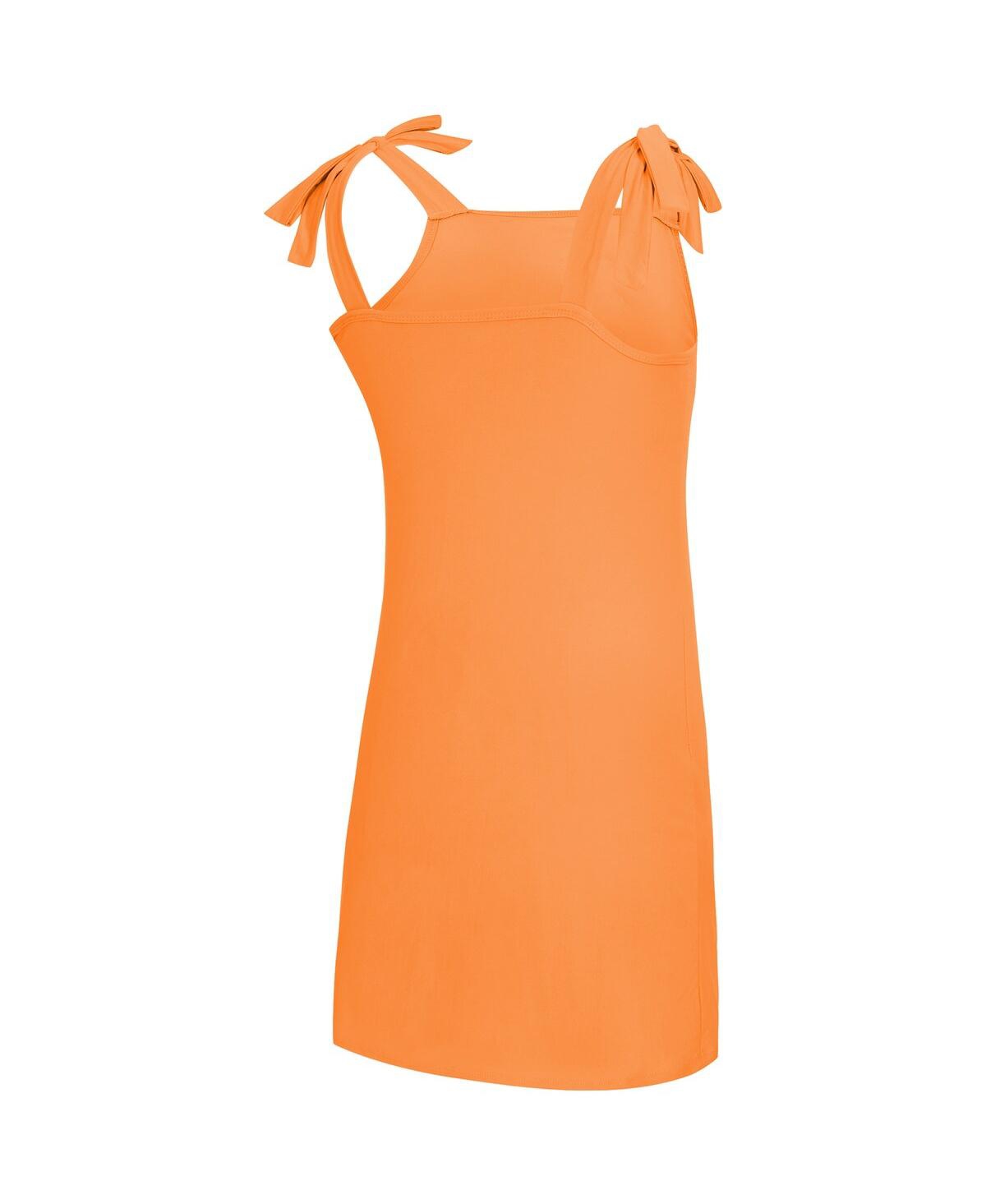 Concepts Sport Women's Tennessee Orange Tennessee Volunteers Tie-shoulder Nightdress In Orange