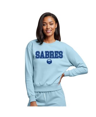 Concepts Sport - Women's Light Blue Buffalo Sabres Tonal Pullover Sweatshirt