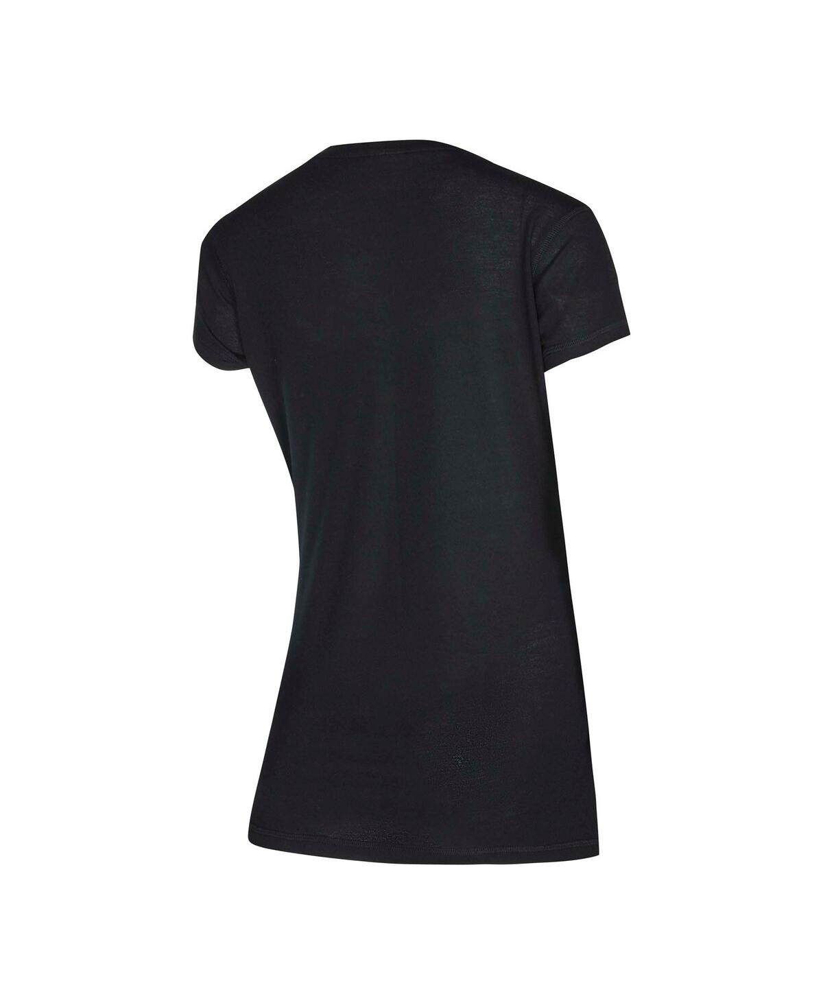 Concepts Sport Women's 2-piece Black Los Angeles Kings Vector Top And Pants Sleep Set In Black