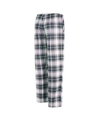 Women's Black Las Vegas Raiders Ashford Plaid Knit Pants