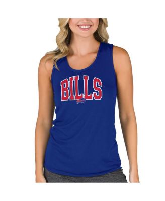 Concepts Sport - Women's Royal Buffalo Bills Marathon Racer Back Tank Top