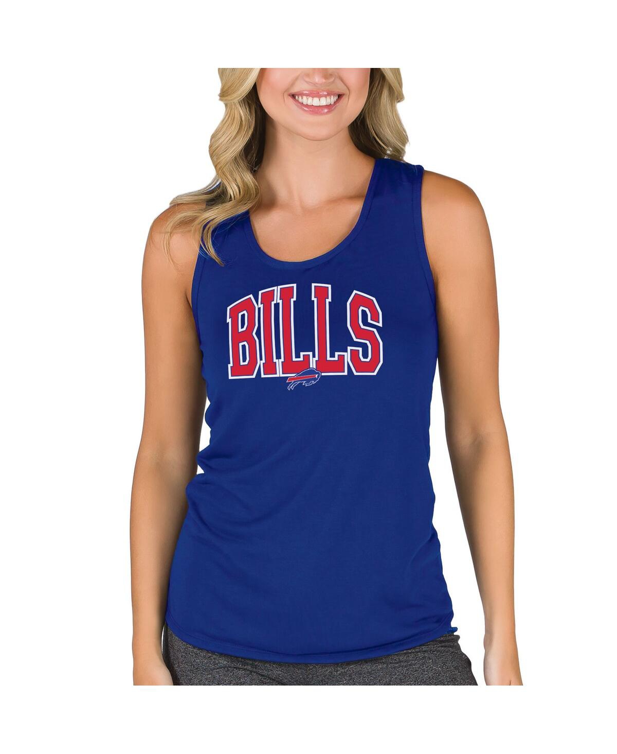 Concepts Sport Women's Royal Buffalo Bills Marathon Racer Back Tank Top In Blue