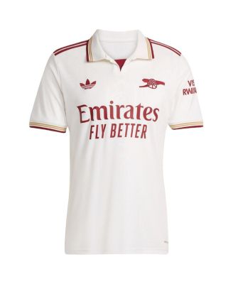 Men's Viktor Gyokeres White Arsenal 2025/26 Third Replica Player Jersey