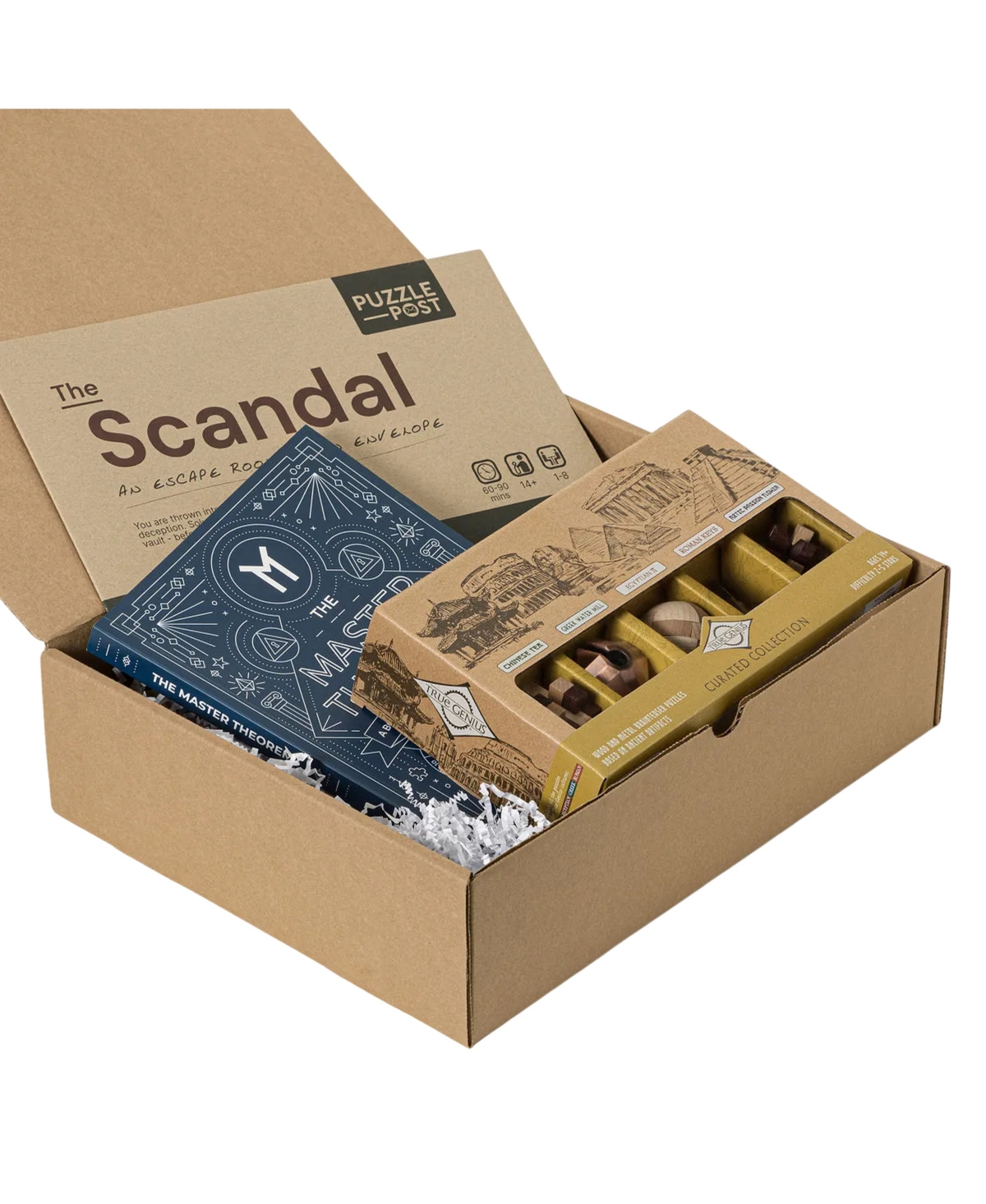 Uncommon Goods Most Puzzling Brainteaser Gift Set, 3-Pc.